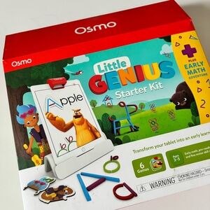 Osmo Little Genius Starter Kit + Letters (ABCs) — Like New, Complete